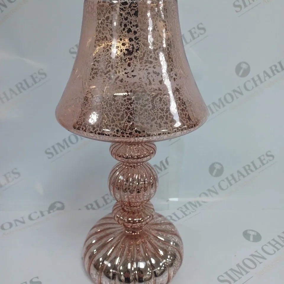 HOME REFLECTIONS PRE-LIT LED MERCURY GLASS LAMP