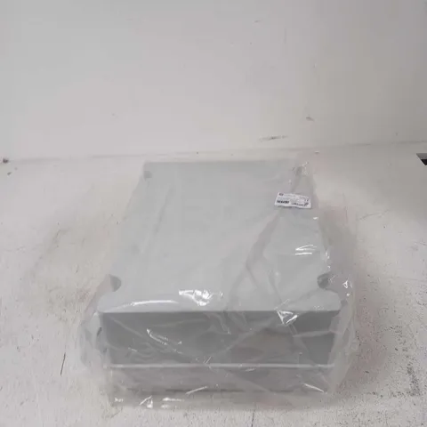 WATERTIGHT ENCLOSURE BOX WITH GREY LID, 376×300×180 MM (HALOGEN FREE) – ADAPTABLE BOX 
