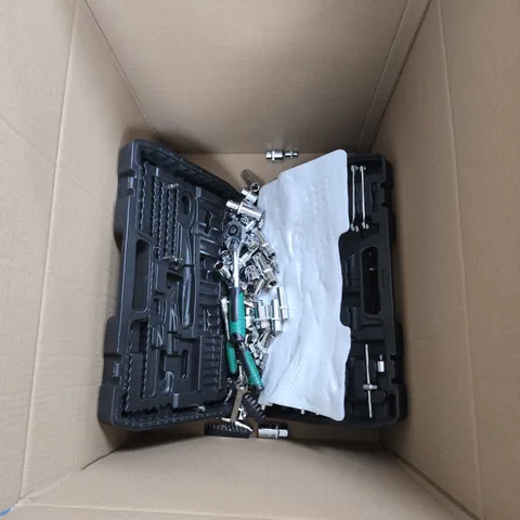 ASSORTED LARGE TOOL ACCESSORIES SET.  ITEM IS FAULTY