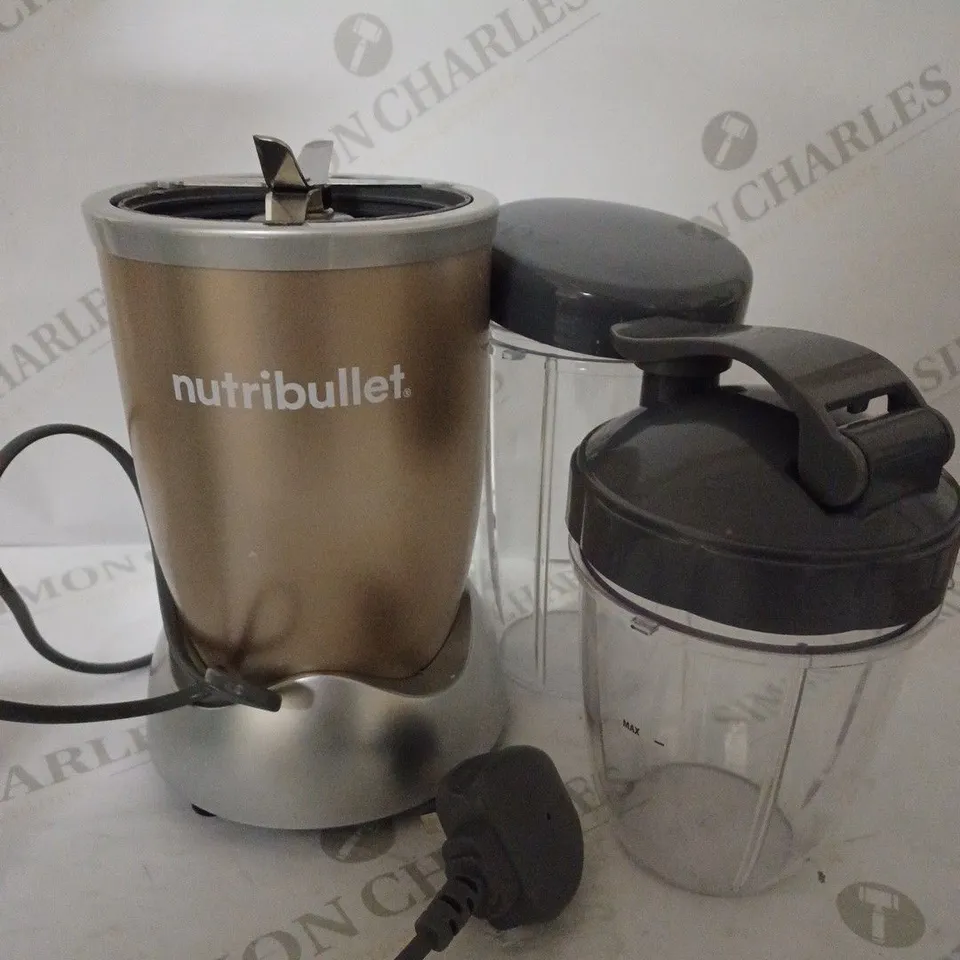NUTRIBULLET 900W BLENDER CHAMPAGNE MULTI-FUNCTION SMOOTHIE MAKER