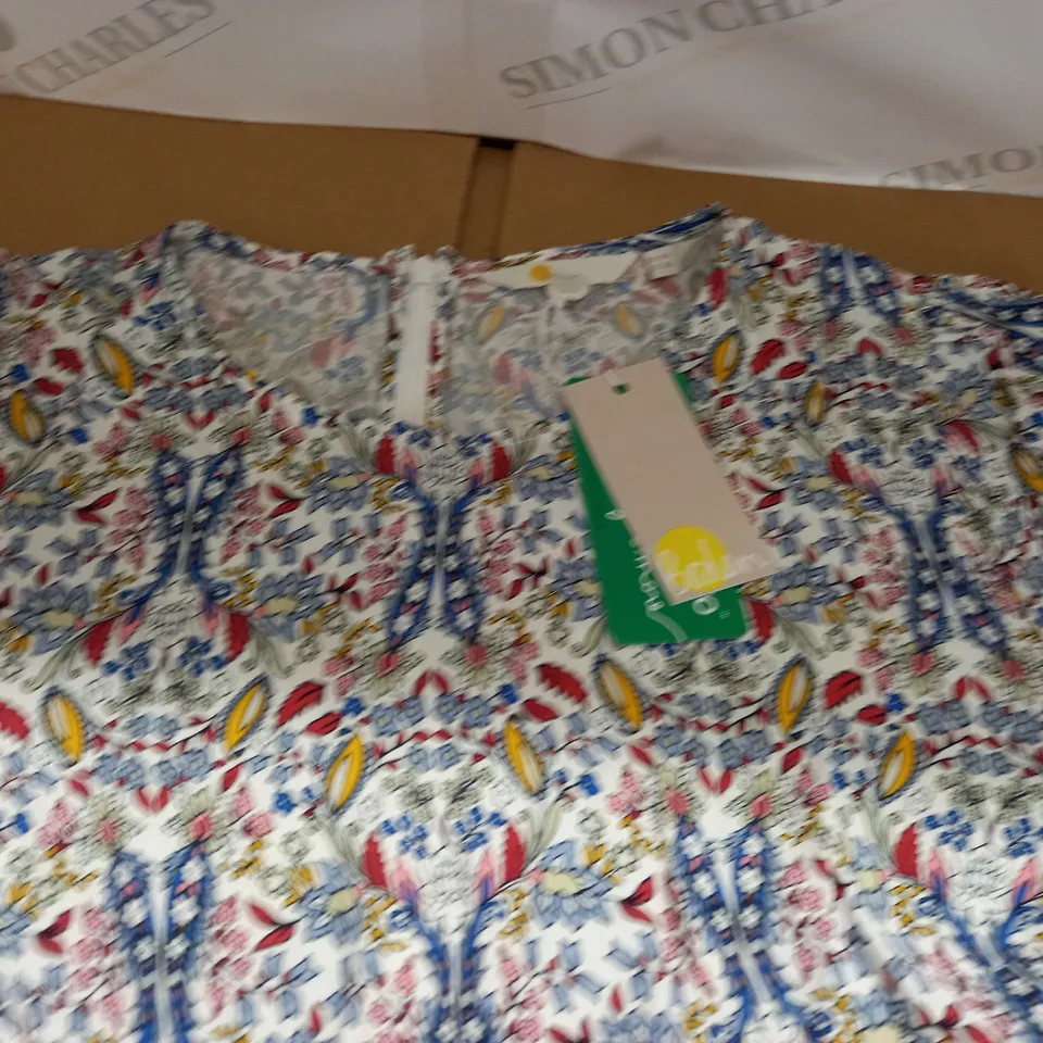 BODEN SHORT SLEEVE MIDI DRESS - UK 14 R
