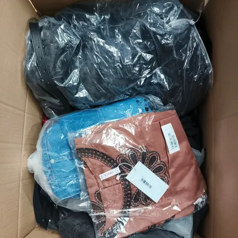 APPROXIMATELY 20 ASSORTED CLOTHING AND FASHION PRODUCTS IN VARIOUS STYLES AND SIZES - COLLECTION ONLY