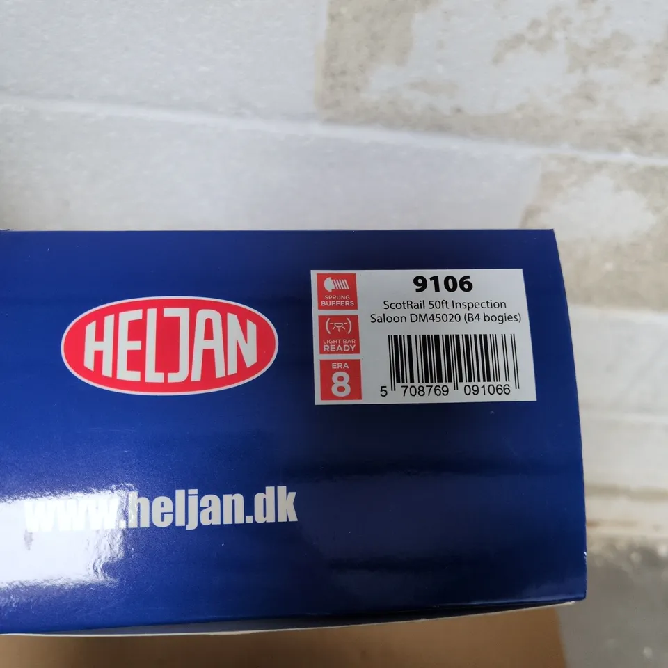 HELJAN SCOTRAIL 50FT INSPECTION SALOON DM45020 – B4 BOGIES (MODEL RAILWAY COACH)