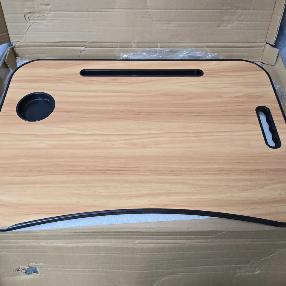 MULTIMEDIA PORTABLE TABLE WITH CUP HOLDER