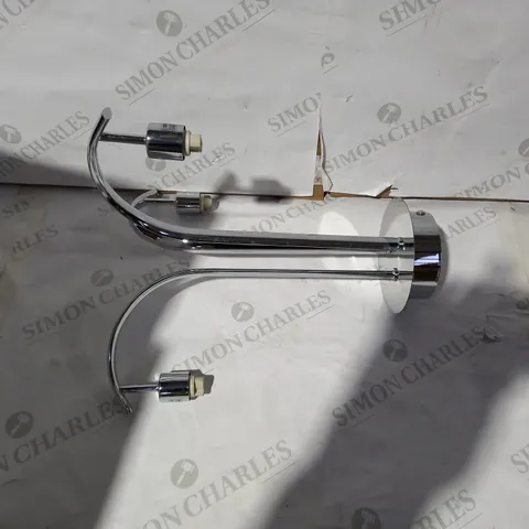 BOXED DUANA POLISHED CHROME/GLASS 3LT SEMI FLUSH