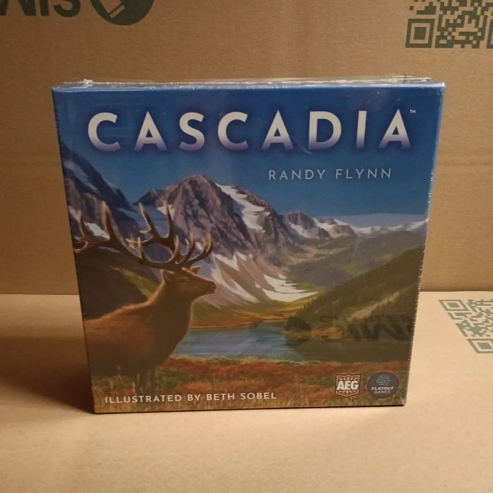 CASCADIA – BOARD GAME BY RANDY FLYNN - BOXED AND SEALED 
