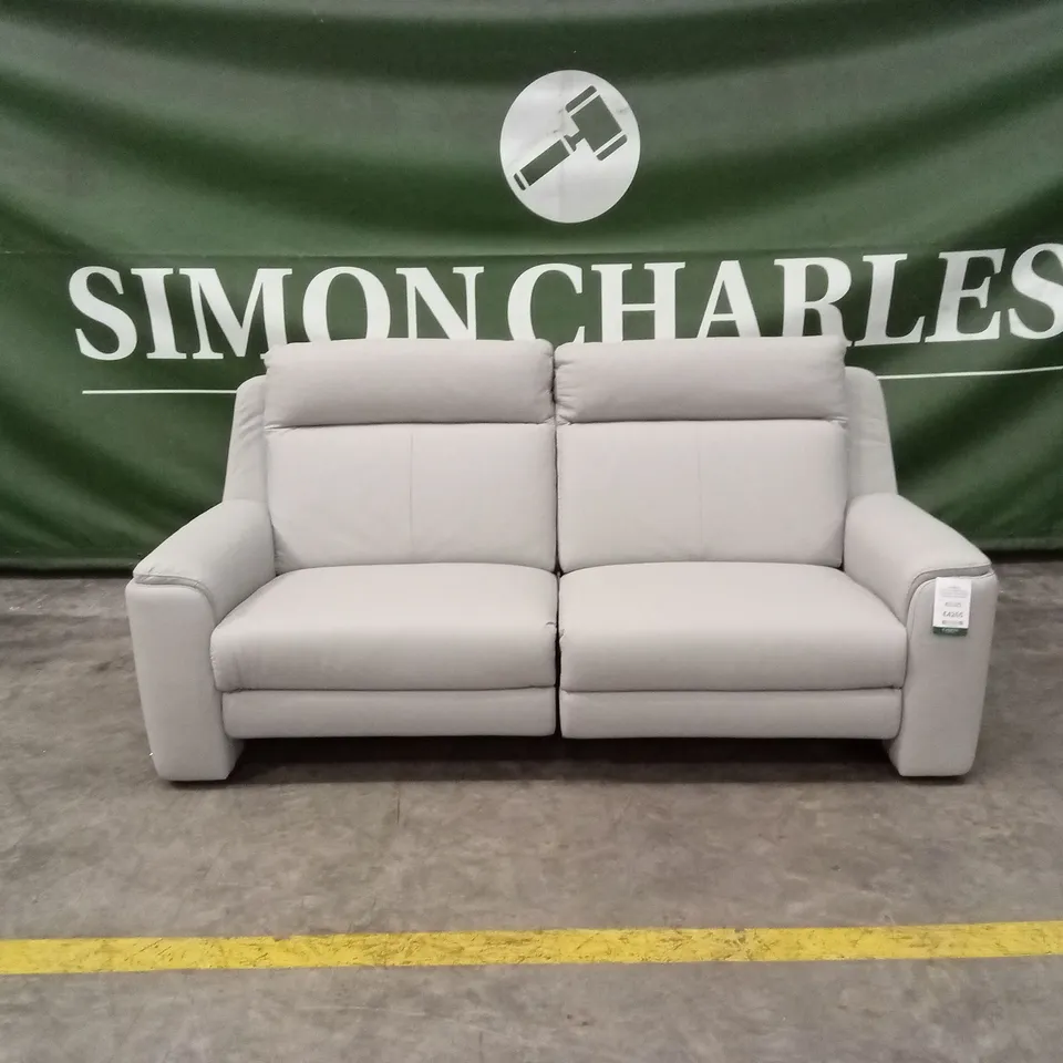 QUALITY DESIGNER ITALIAN MADE GIORGIA 3 SEATER LEATHER ELECTRIC RECLINER SOFA