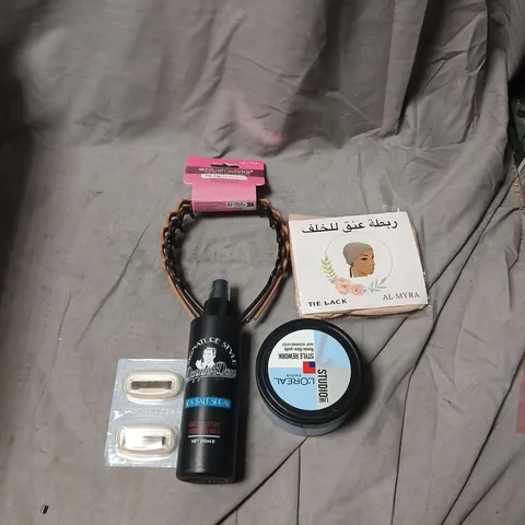 L'OREAL STUDIO HAIR BANDS DAPPER SIGNATURE INCLUDED 20 ITEMS APPROXIMATELY IN TOTAL.