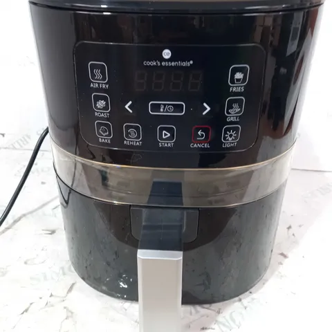 OUTLET COOK'S ESSENTIALS 4.0L AIR FRYER - BLACK