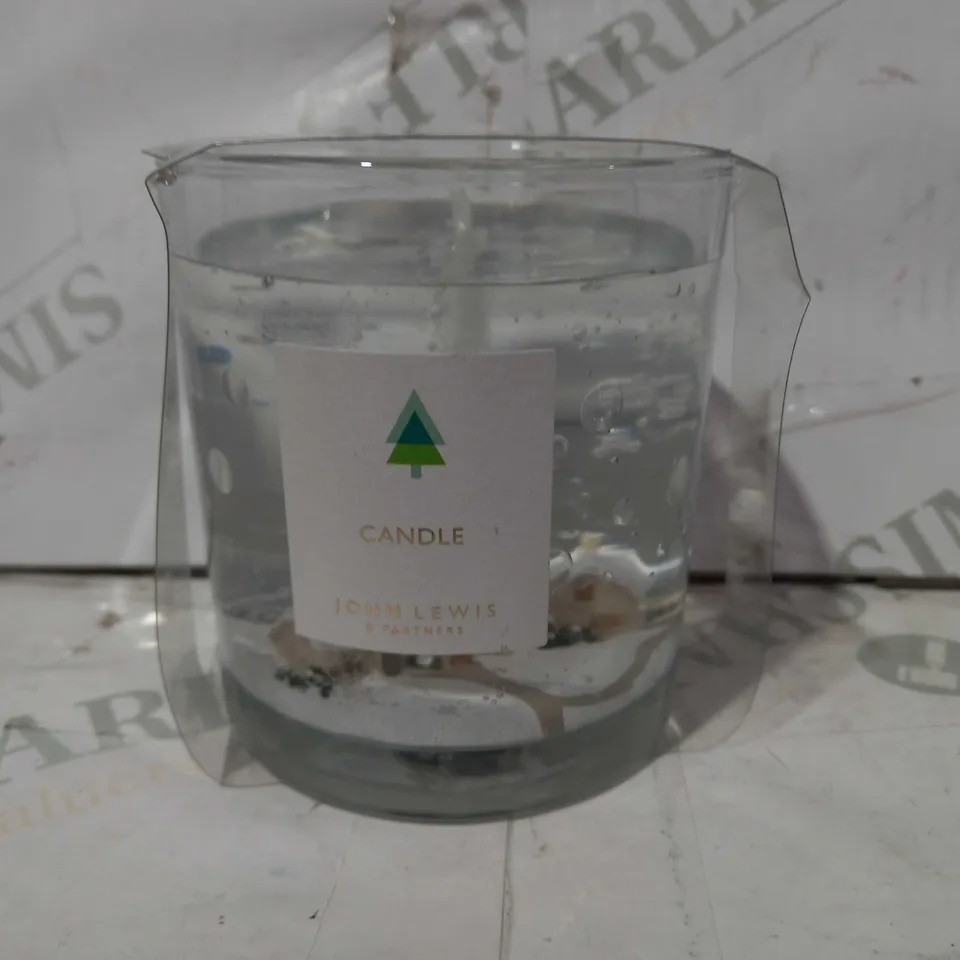 JOHN LEWIS SNOWSCENE GEL CANDLE
