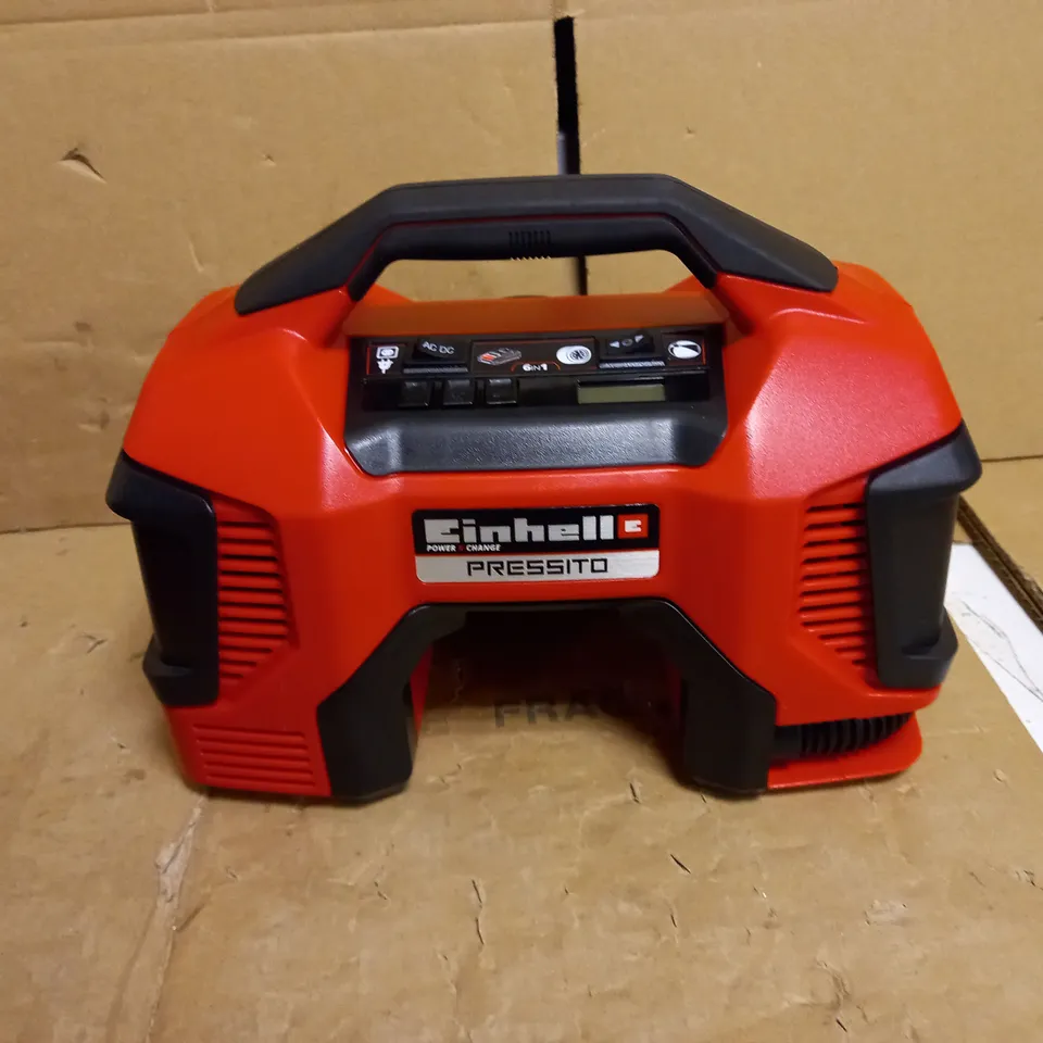 EINHELL 4020460 POWER X-CHANGE CORDLESS PRESSITO HYBRID COMPRESSOR