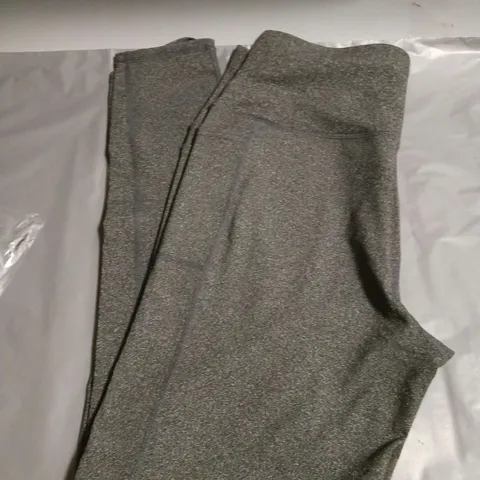 SKECHERS LADIES GO FLEX LEGGINGS CHARCOAL GREY SIZE LARGE