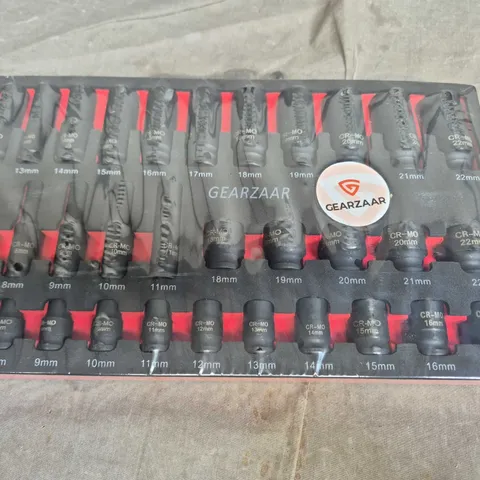 GEARZAAR CR-MO SOCKET SET
