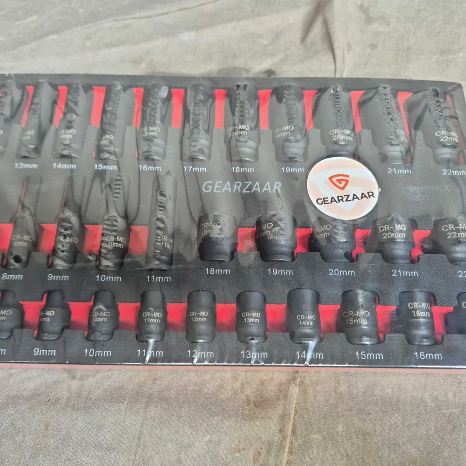 GEARZAAR CR-MO SOCKET SET