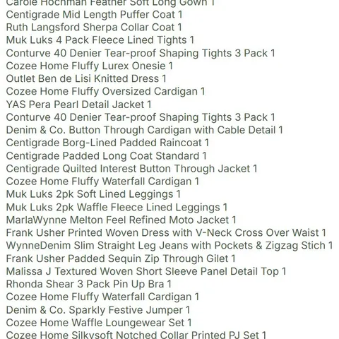 PALLET OF APPROXIMATELY 154 ASSORTED PRODUCTS TO INCLUDE;