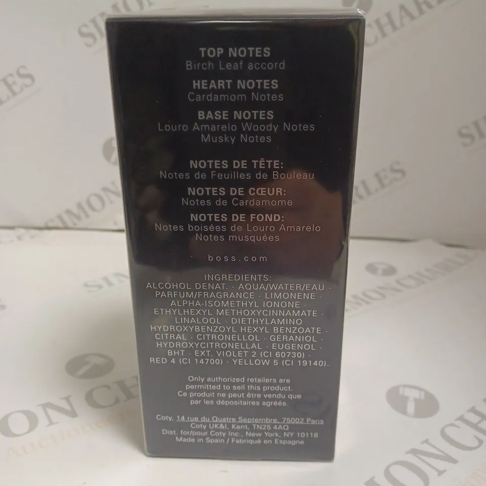 BOXED AND SEALED HUGO BOSS "BOTTLED NIGHT" EAU DE TOILETTE SPRAY 200ML