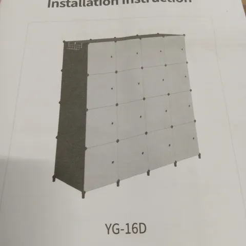 PALLET TO CONTAIN A LARGE QUANTITY OF SHOE STORAGE CUBE ORGANISER UNITS