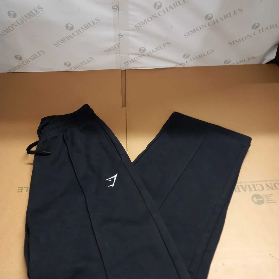 GYMSHARK FLEECE TRACKIE BOTTOMS SIZE S