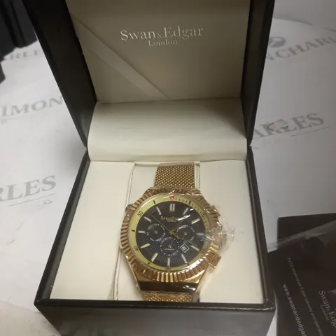 SWAN AND EDGAR LONDON GOLD WATCH