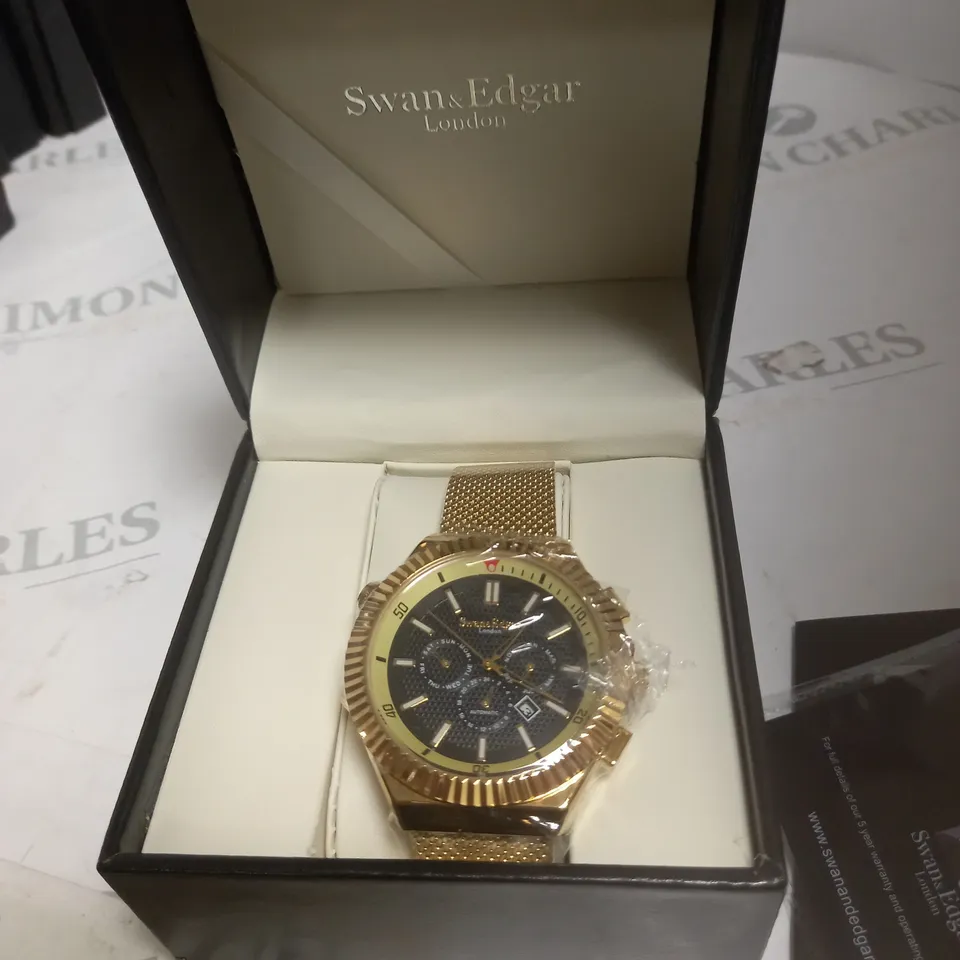 SWAN AND EDGAR LONDON GOLD WATCH