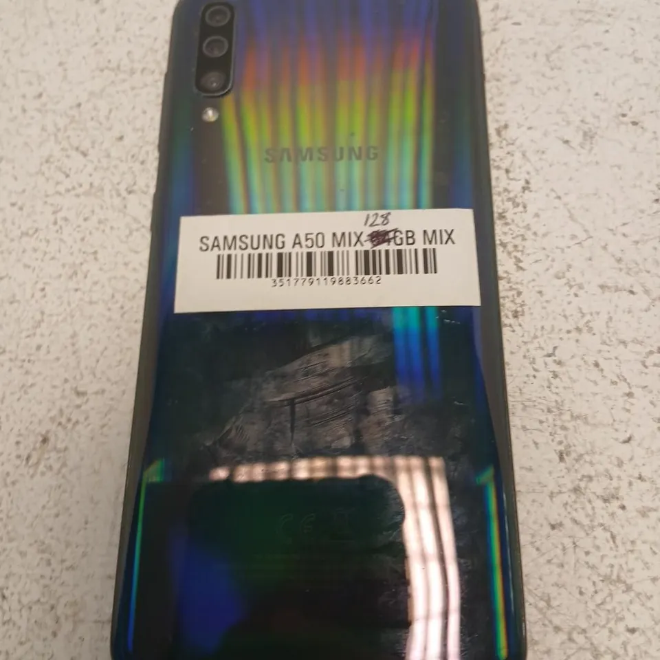 SAMSUNG GALAXY A50 64GB SMARTPHONE – RAINBOW/PRISM FINISH
