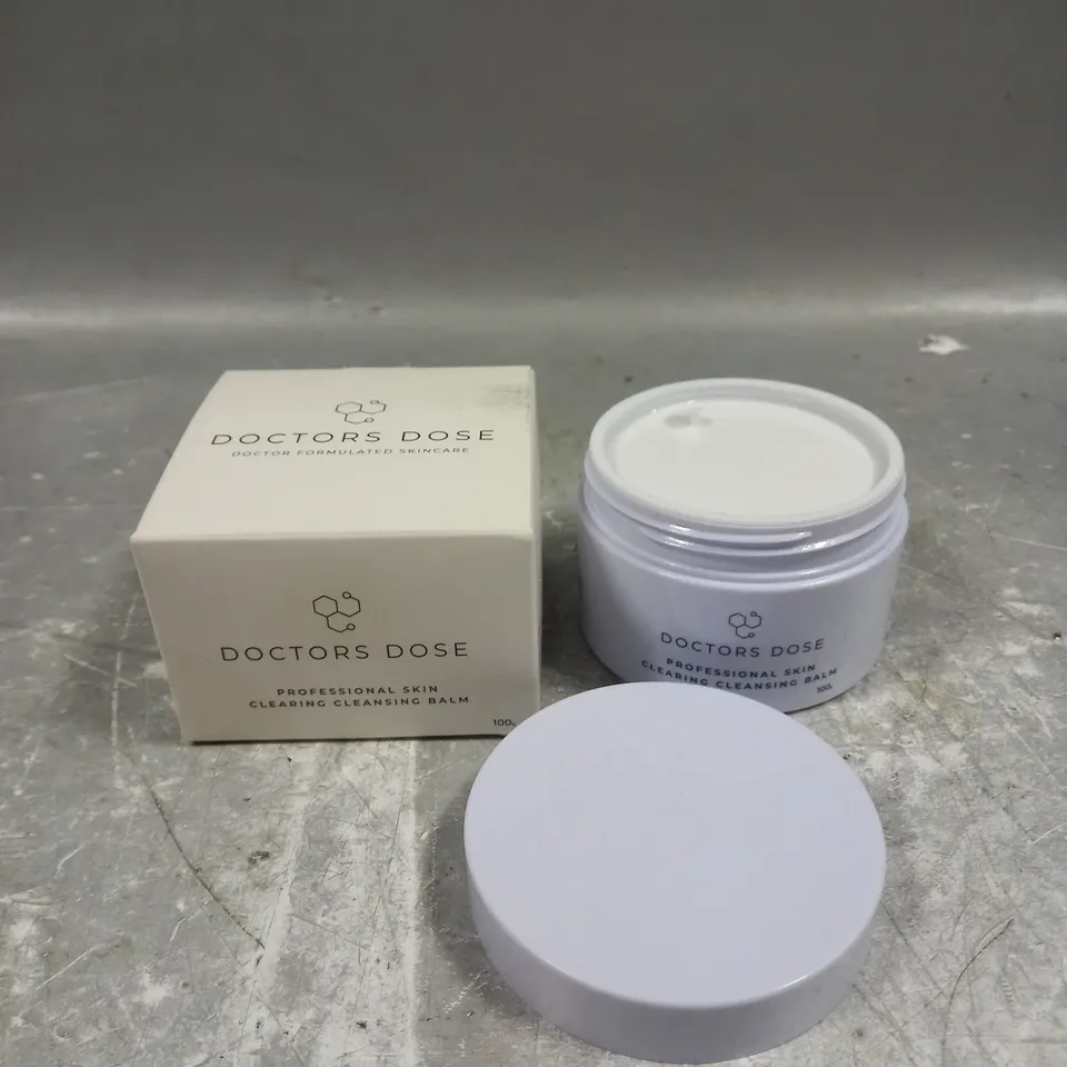 BOXED DOCTOR'S DOSE CLEARING CLEANSING BALM 100G