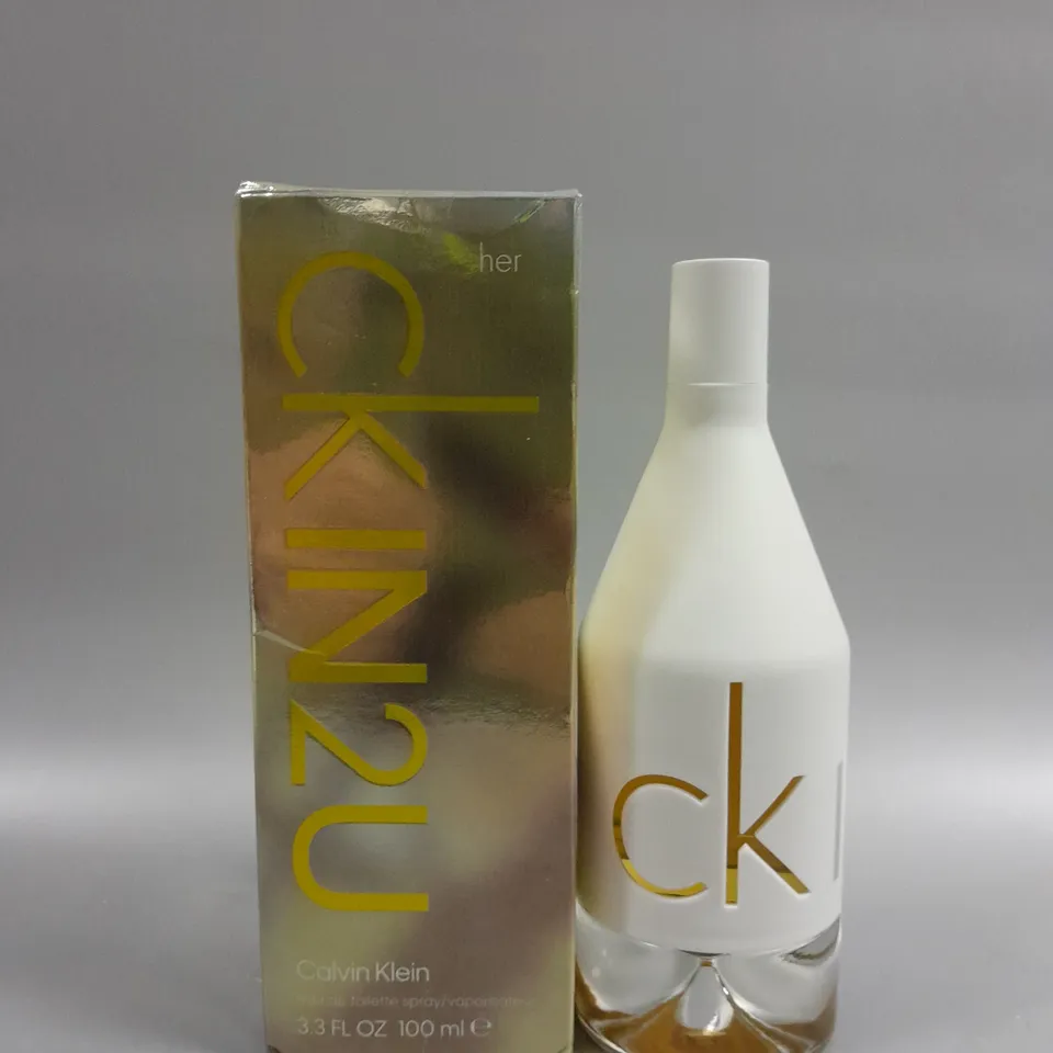 BOXED CALVIN KLEIN CKIN2U HER EAU DE TOILETTE 100ML