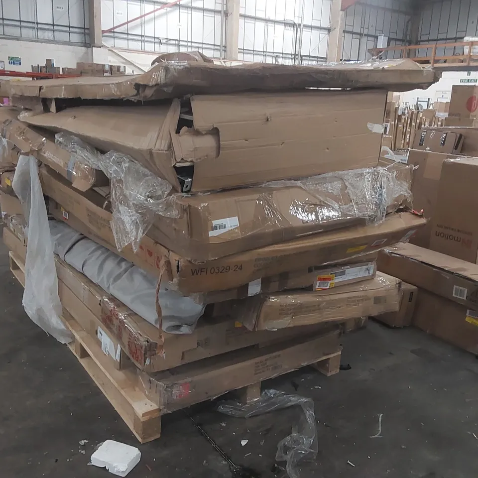 PALLET CONTAINING A VERY LARGE QUANTITY OF ASSORTED FURNITURE PARTS ECT