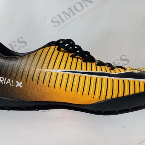 PAIR OF NIKE MERCURIAL X SHOES IN YELLOW/BLACK UK SIZE 3