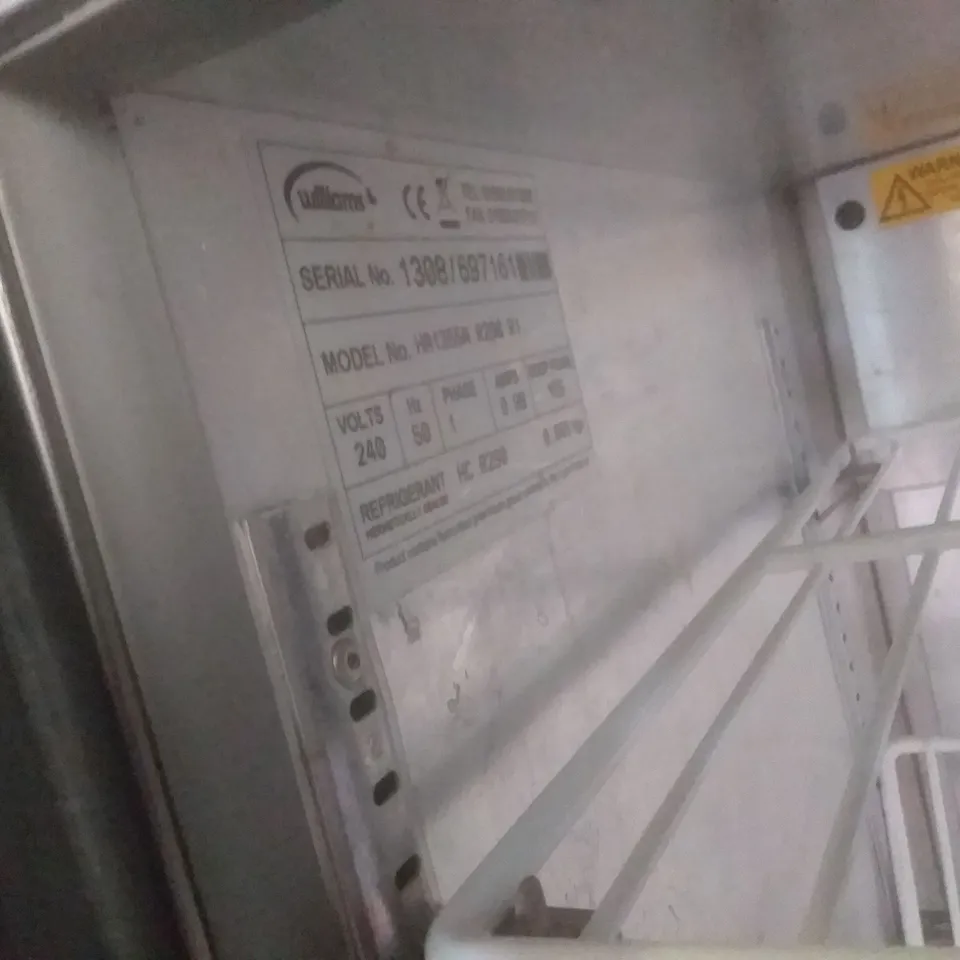 WILLIAMS HA135SA R290 R1 UNDER COUNTER COMMERCIAL FRIDGE