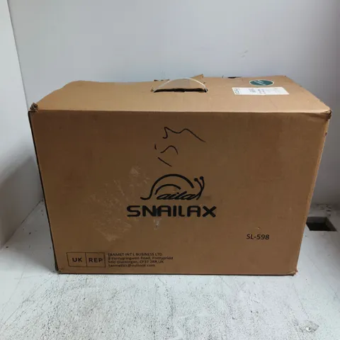 BOXED SNAILAX SL-598 FOOT MASSAGER WITH HEAT