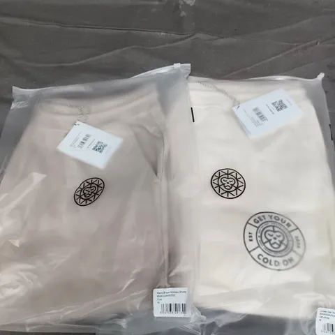 APPROXIMATELY 20 ASSORTED BRASS MONKEY CLOTHING PRODUCTS TO INCLUDE JOGGERS & SHORTS IN MEDIUM 