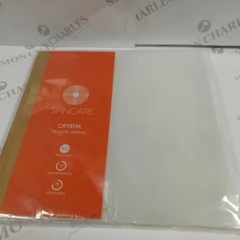 SPINCARE CRYSTAL 12" OUTER SLEEVES