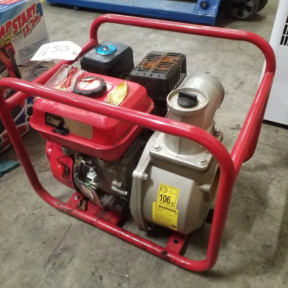 CLARKE PW80A 3" PETROL POWERED WATER PUMP