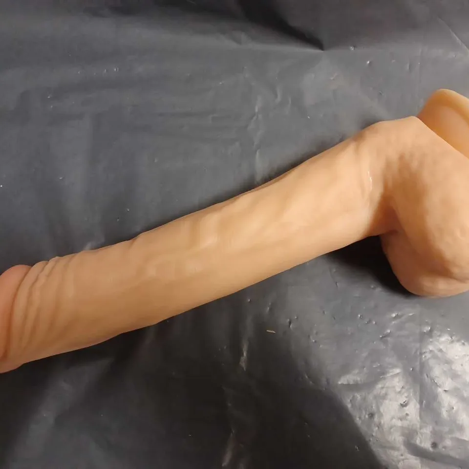 REALISTIC 12" DILDO WITH SUCTION BASE