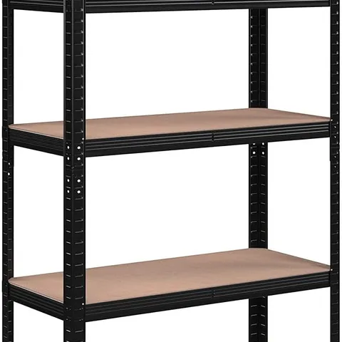 BOXED SONGMICS 5-TIER HEAVY-DUTY SHELVING UNITS - BLACK
