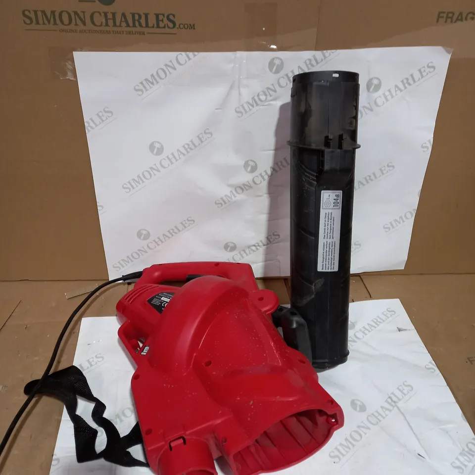 EINHELL GC-EL 3024 E ELECTRIC LEAF BLOWER AND VACUUM