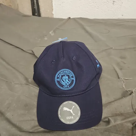 PUMA MANCHESTER CITY CAP – NAVY, JUNIOR 