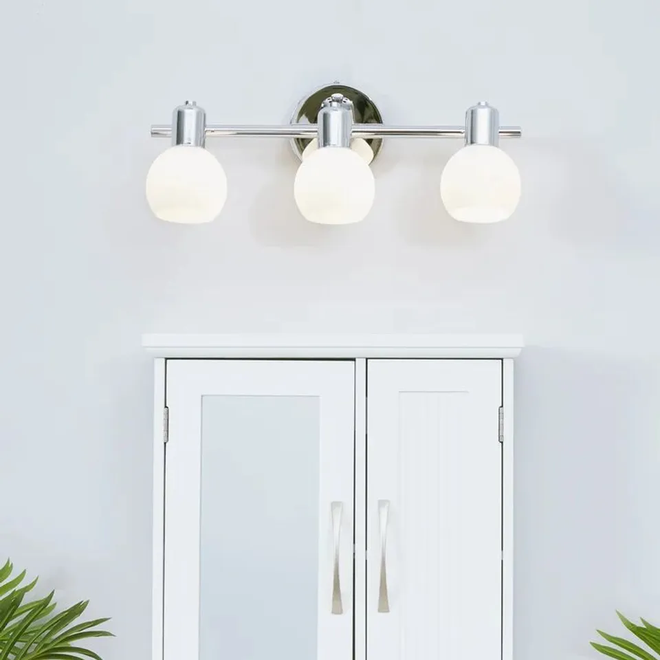 BOXED BRAYLEND 3-LIGHT DIMMABLE VANITY LIGHT