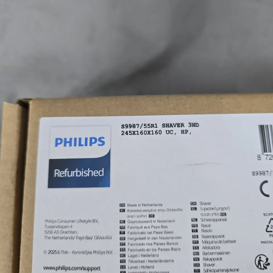 PHILIPS S9987/55R1 SHAVER – REFURBISHED (SERIES 9000)