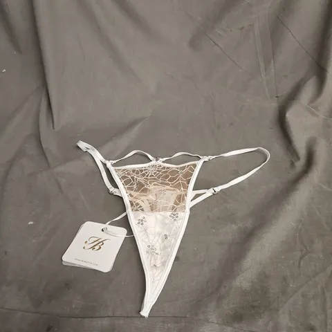 HONEY BIRDETTE SYLVIE STRING IVORY GLOW MEDIUM WITH TAGS