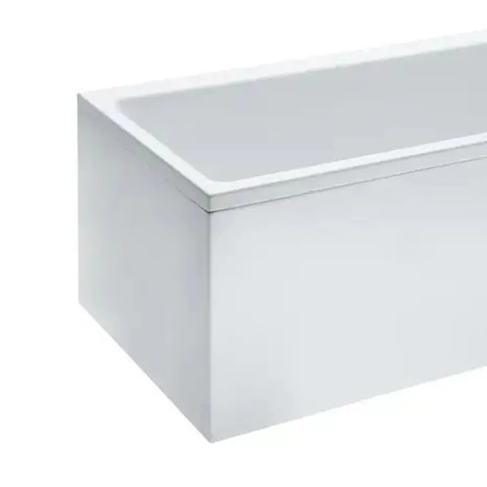 BOXED PRO CONTRACT 750MM END PANEL - WHITE