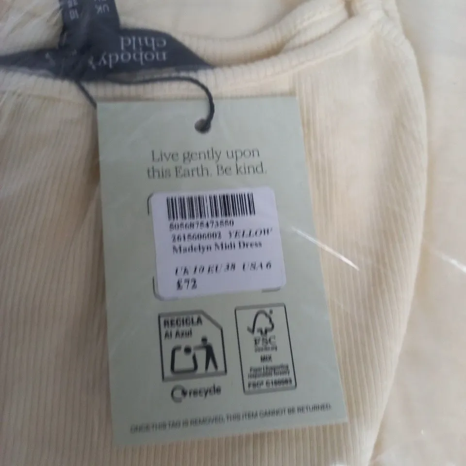 NOBODY'S CHILD MIDI DRESS – SIZE 10