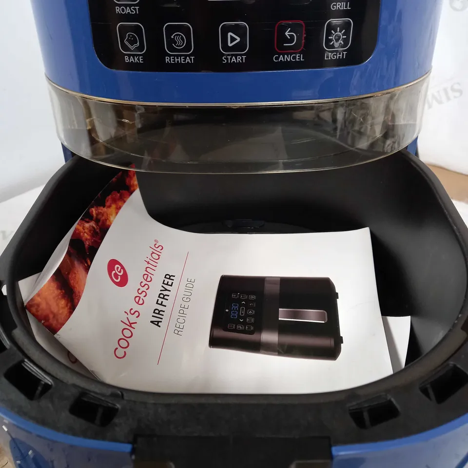 COOK'S ESSENTIALS 4.0L AIR FRYER - SAPPHIRE