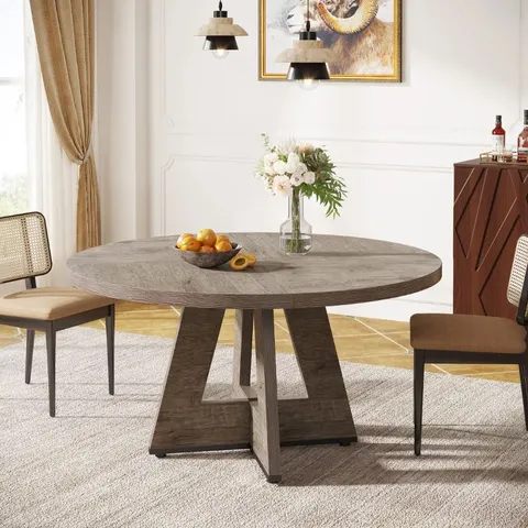 BOXED ROUND 119.4cm DINING TABLE (1 BOX)