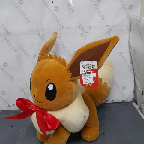 LARGE HOLIDAY EEVEE POKEMON PLUSH