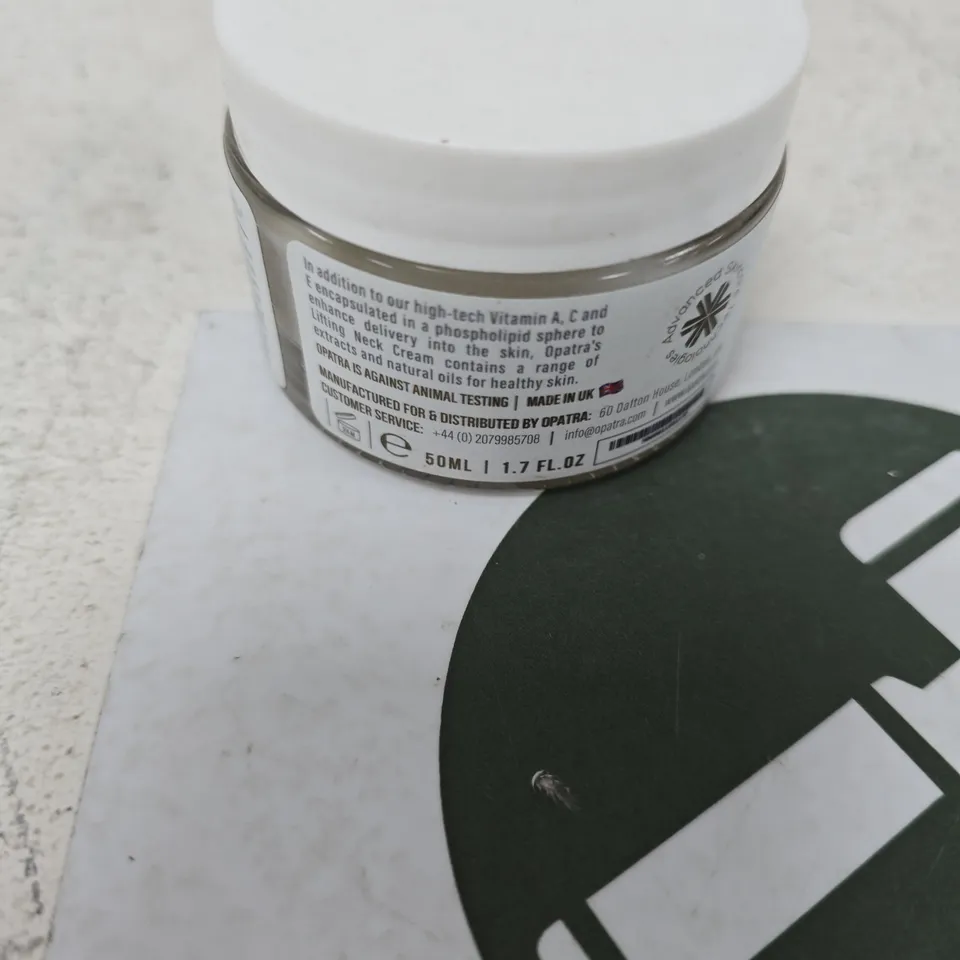 OPATRA LONDON SKINFAB LIFTING NECK CREAM – 50ML