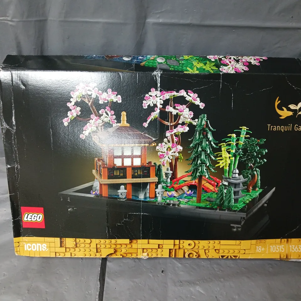 BOXED LEGO 10315 TRANQUIL GARDEN  RRP £94.99