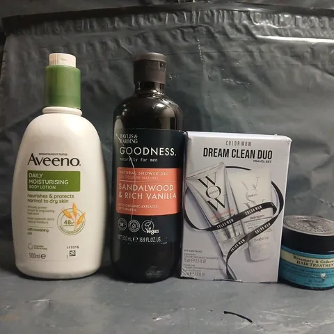 APPROXIMATELY 20 ASSORTED COSMETIC ITEMS TO INCLUDE AVEENO, BAYLIS & HARDING, ETC - COLLECTION ONLY