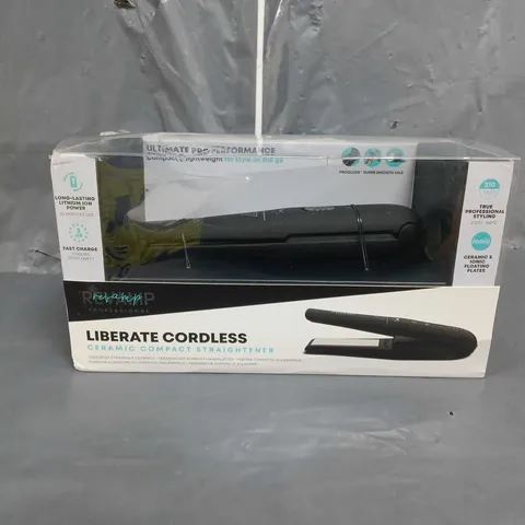 BOXED REVAMP LIBERATE CORDLESS CERAMIC COMPACT STRAIGHTENER ST-1700-EU2